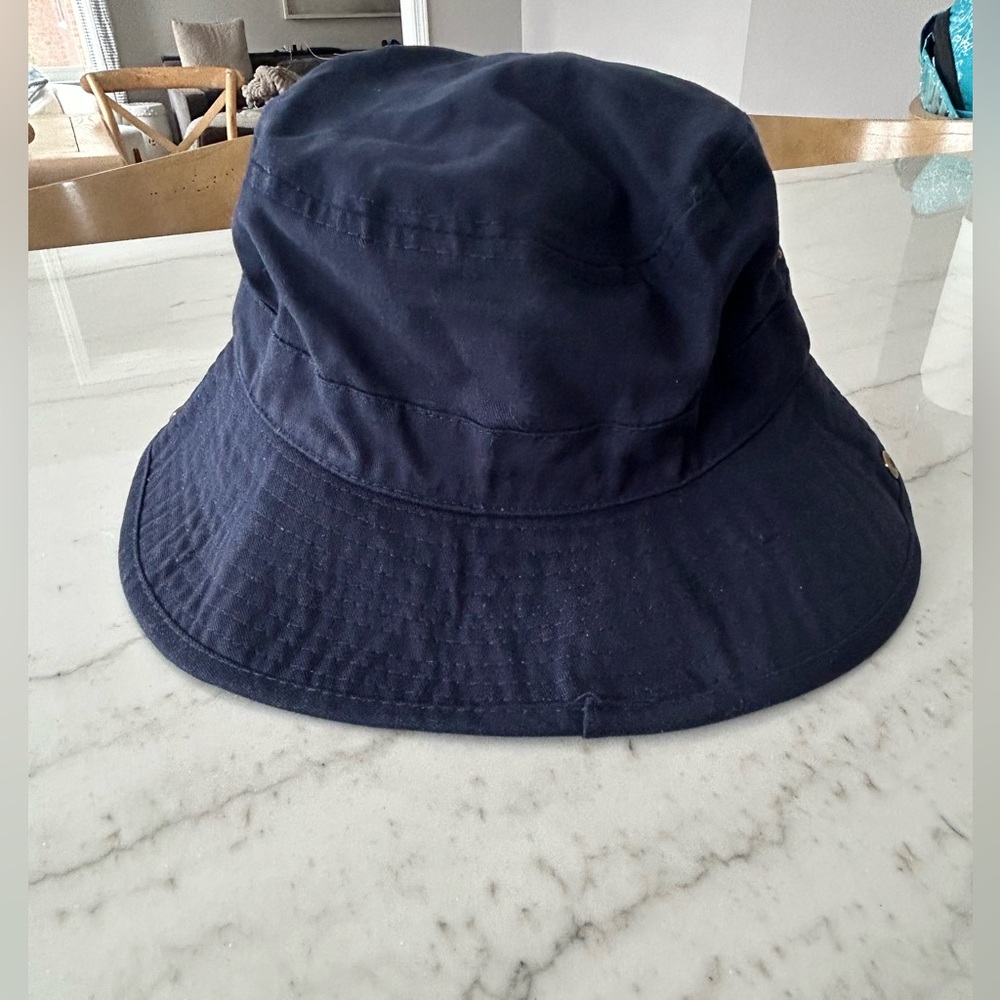 Kids Navy Blue Bucket Hat